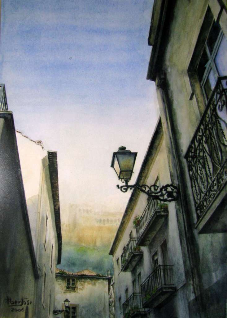 Neblina sobre o Castelo – Leiria  