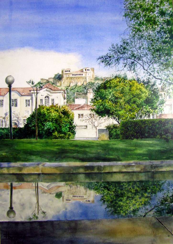 “Castelo ao Espelho” – Jardim de Leiria 