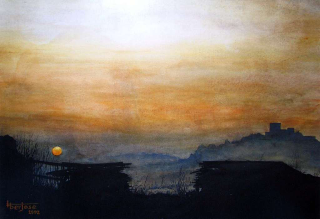 Amanhecer sobre a Cidade – Leiria