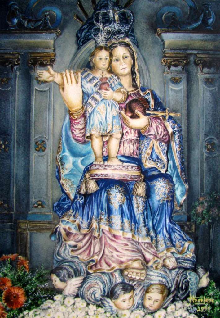 Imagem de Nossa Senhora da Missão - Marrazes – Leiria