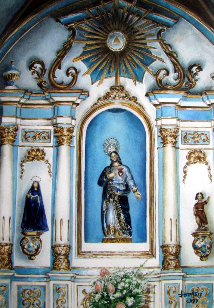 Altar da Igreja de Marrazes – Leiria